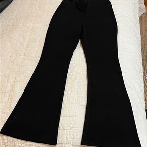 H&M Black Flared Trousers